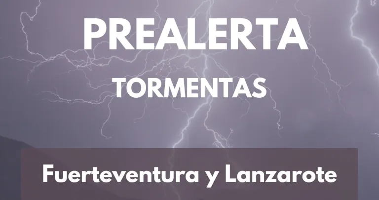 2025 12 14 Vorwarnung Unwetter Fuerteventura Lanzarote